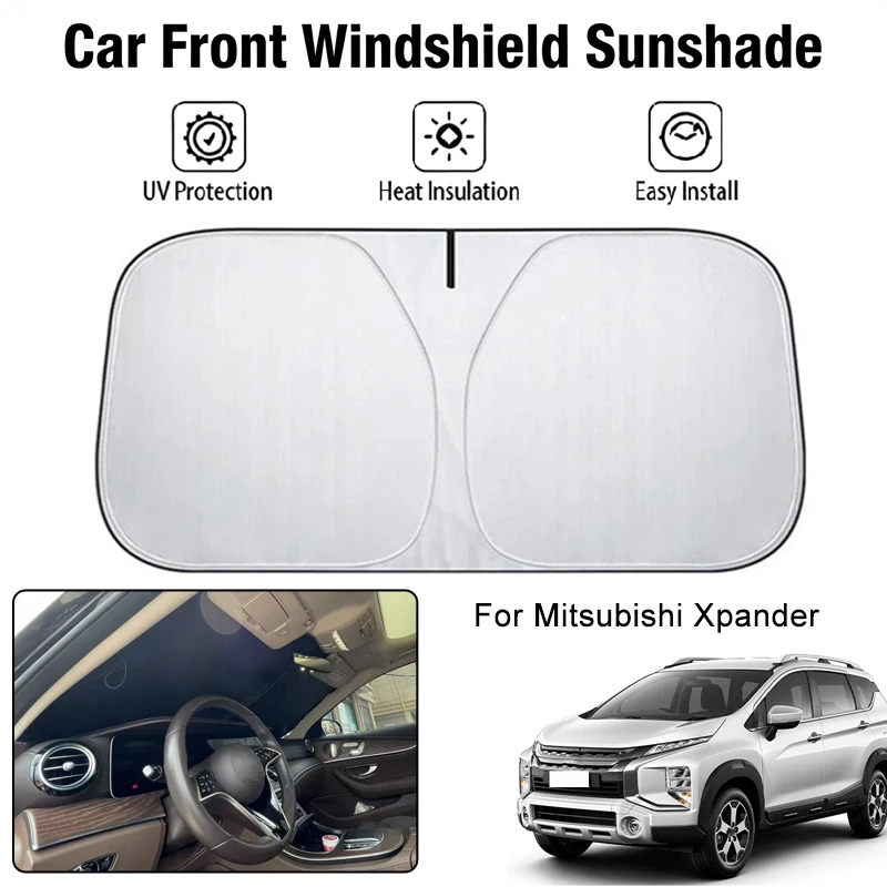 

Car Front Windshield Sunshade Cover For Mitsubishi Xpander UV Block Heat Insulation Auto Interior Sun Protection Accessories