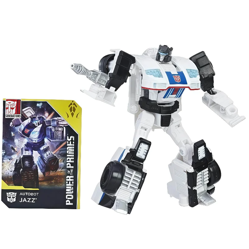 In Stock Hasbro Transformers Classic Toys Heavenly Origin Power Jazz Transformer Robot Action Figure Model Collect Hobbies Toys