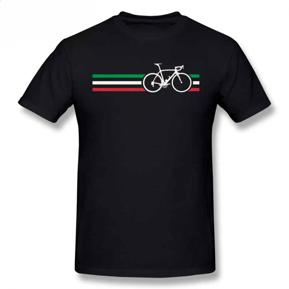 Mens Dogma T Shirts Bike Stripes Italian National Road Race V2 T-Shirt XXX Tee Shirt Fun Printed Male Casual Tshirt