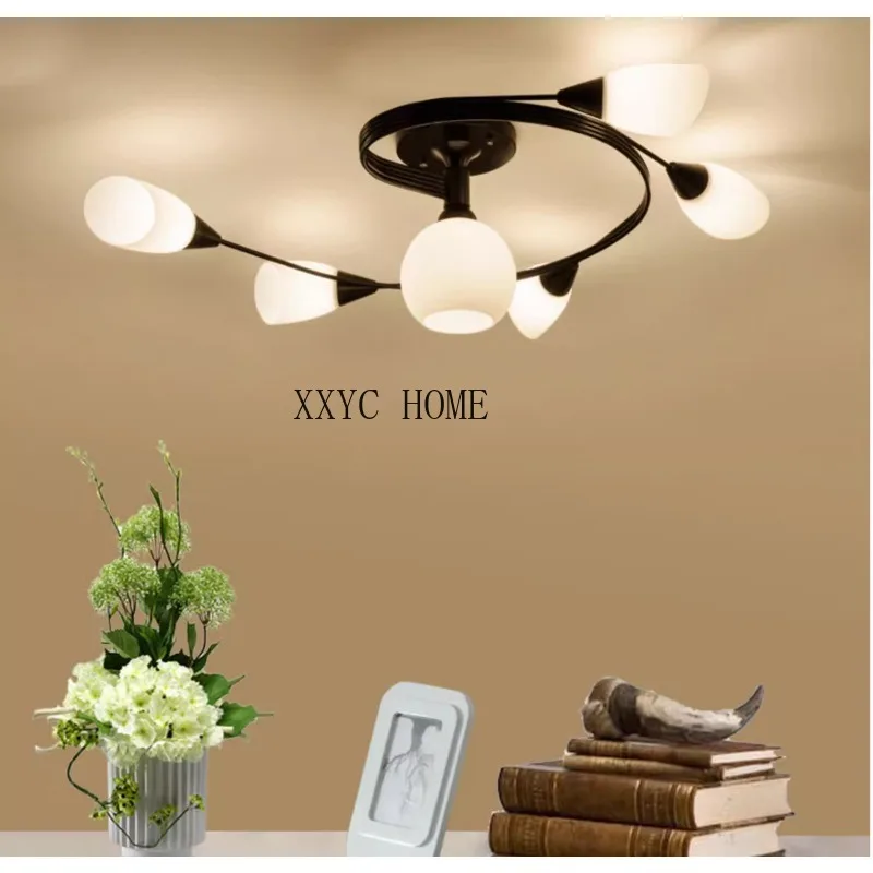 

Room Master Bedroom Light Atmospheric Creative Simple Modern Home American Ceiling Luminaire Surface Mounted Luminaire