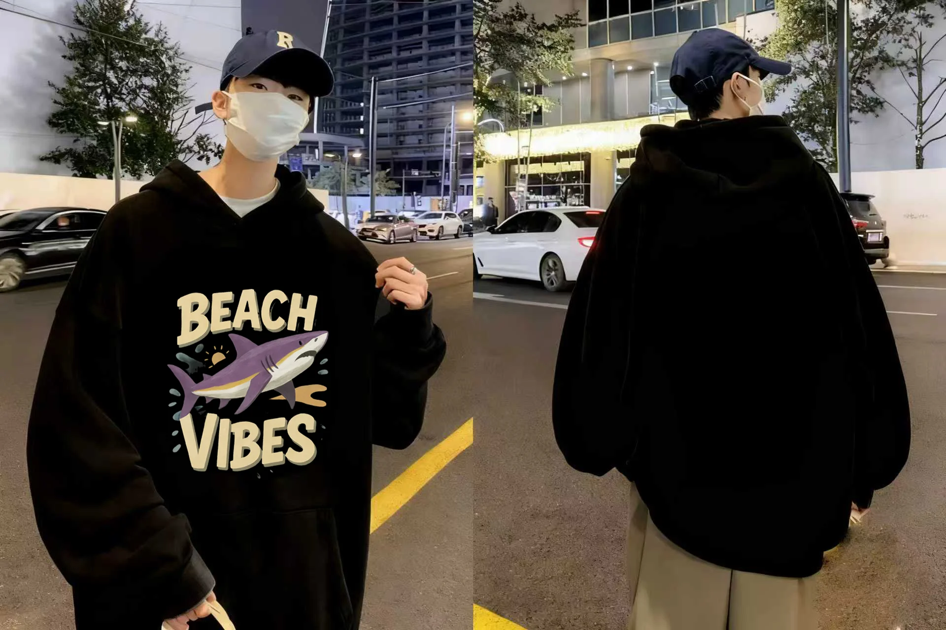 

In 2025 Y2K streetwear brand 330g heavyweight sweatshirt men's and women's streetwear brand print streetwear lil peep sweatshirt