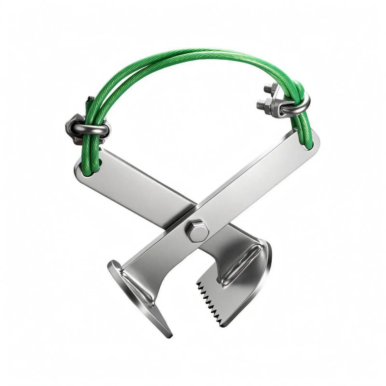 Root Removal Implement Hand Operated Taproot Puller Anti Slip Wire Loop for Yard Weed Extraction