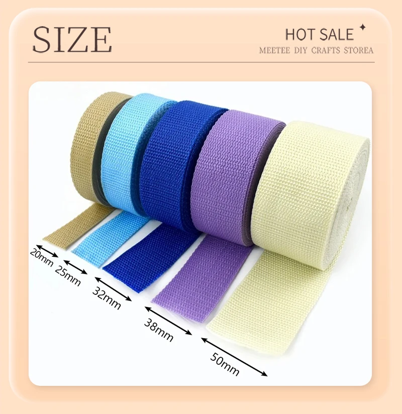 DMiotech Sangle En Nylon De 25 Yards X 50 Mm De Largeur Pour Bricolage