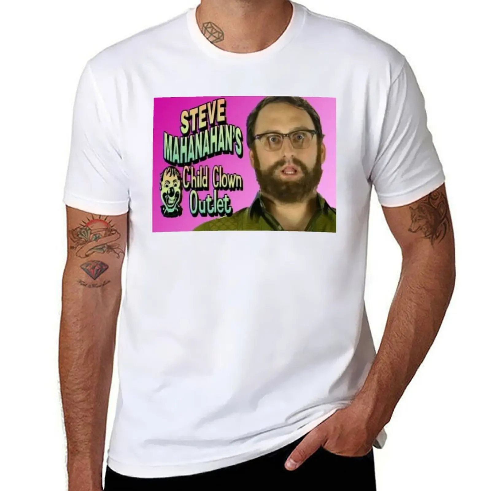 

Tim & Eric's Child Clown Outlet T-Shirt t shirts for man cotton soft man tshirt T-Shirt