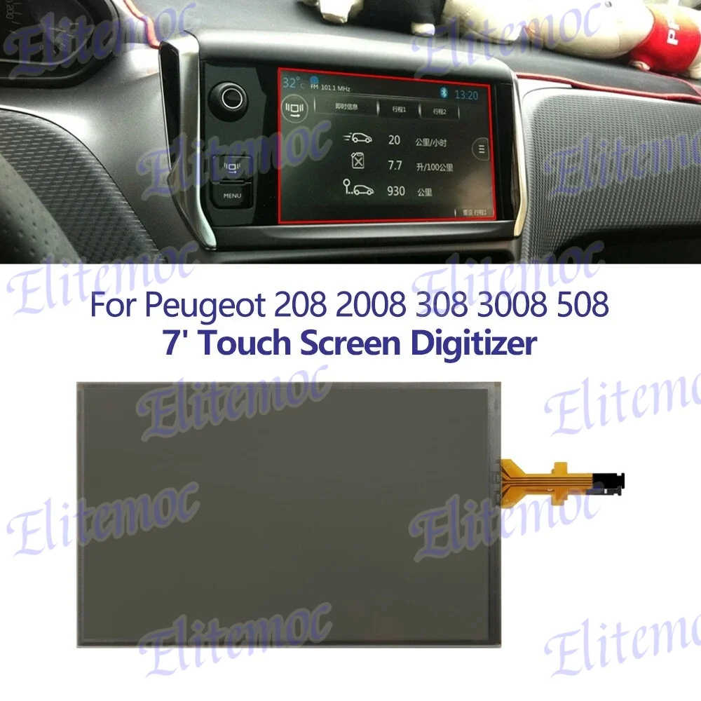 

Дигитайзер сенсорного экрана 7 дюймов для LAM070G004A Peugeot 208 2008 308 Citroen C5 C4l