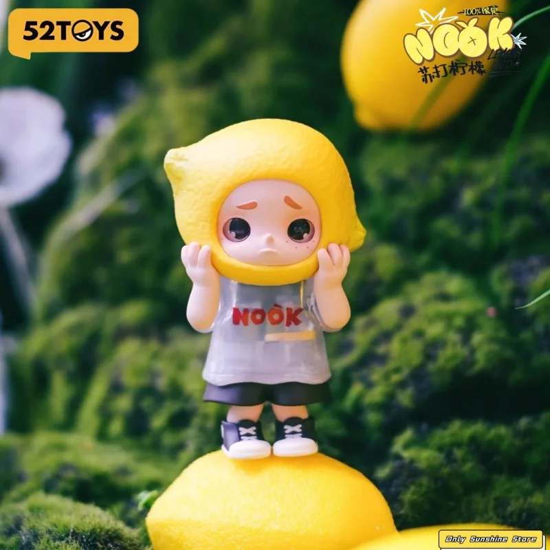 

New 52 Toys Nook Action Figures Lemon Soda Series Model Collection Dolls Cute Collectible Surprise Gift For Girls Toy Decoration