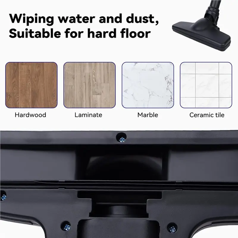 B90B 6Pcs 1.25Inch 32mm Universal Vacuum Floor Brush Attachment, Replacement Turbo Brush for Hard Floor Wet Dry Vacuum