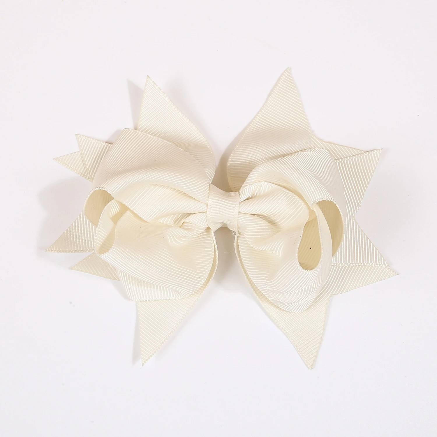 10 قطعة ألوان عشوائية ذيل السمكة الساتان ثلاثي الأبعاد متعدد الطبقات القوس DIY بها بنفسك الملابس الحرف اليدوية إكسسوارات الشعر مواد الديكور