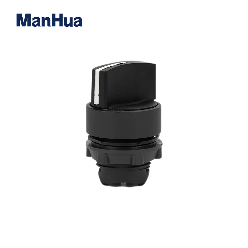 

ManHua XB5-AD2 2-позиционный пластиковый ручной переключатель, самоблокирующиеся кнопочные переключатели