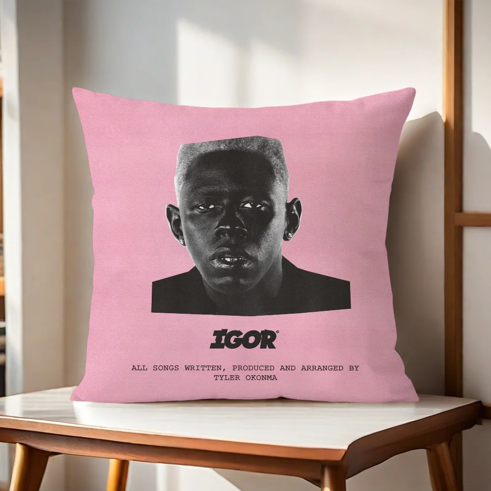 T-Tyler The Creator Rapper pill cover Sofa living Printing Decoration Room Home Office Coffee Shop Car Nordic Simplicity Cover