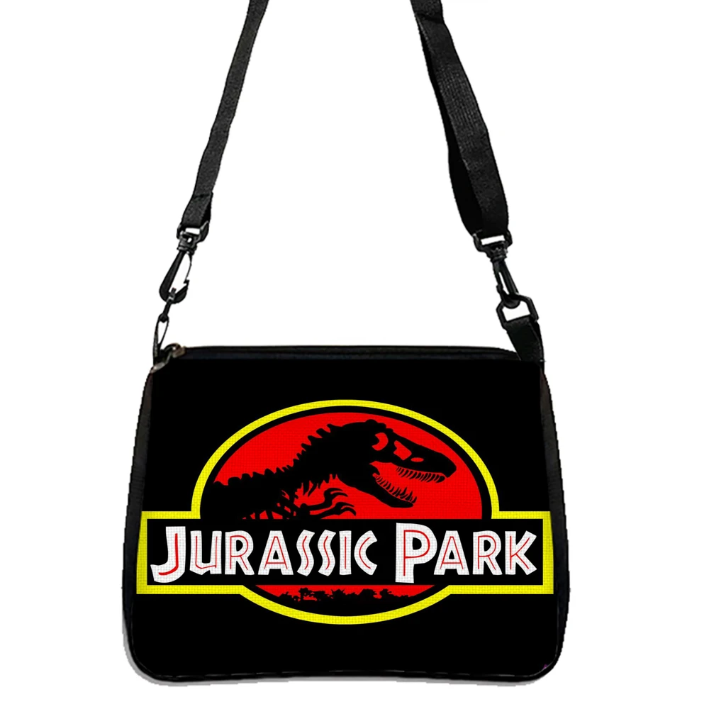 Schultertaschen mit Jurassic-Park-Aufdruck, Umhängetasche, lässige Shopper-Tasche, Festival-Geschenk-Geldbörse 5.23 – Detail 4