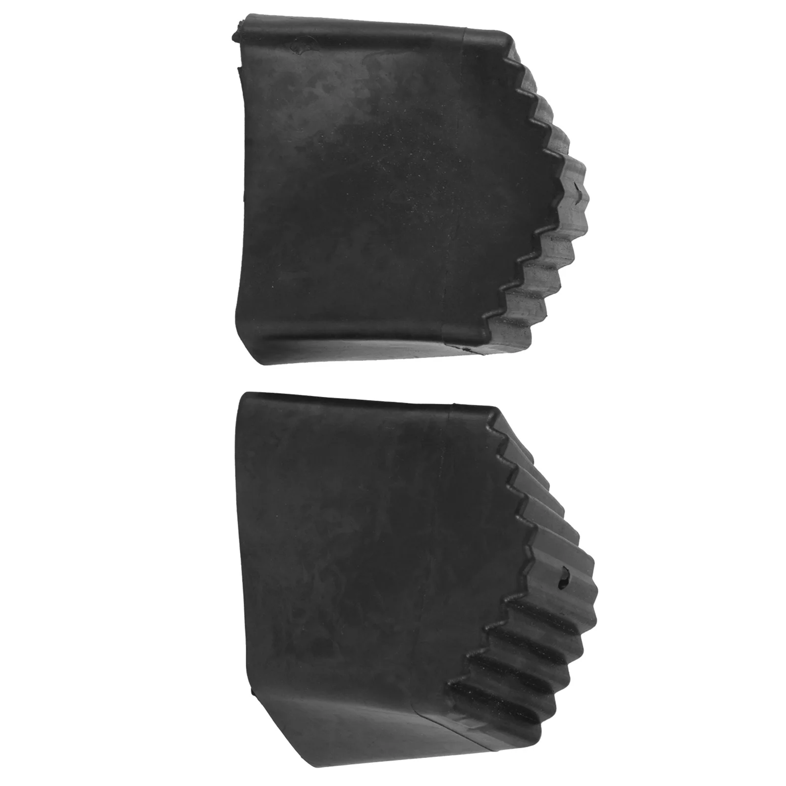 2 pezzi piedini per scaletta antiscivolo coperture in gomma resistenti nere per stabilità della scala a gradini accessori per la sicurezza domestica
