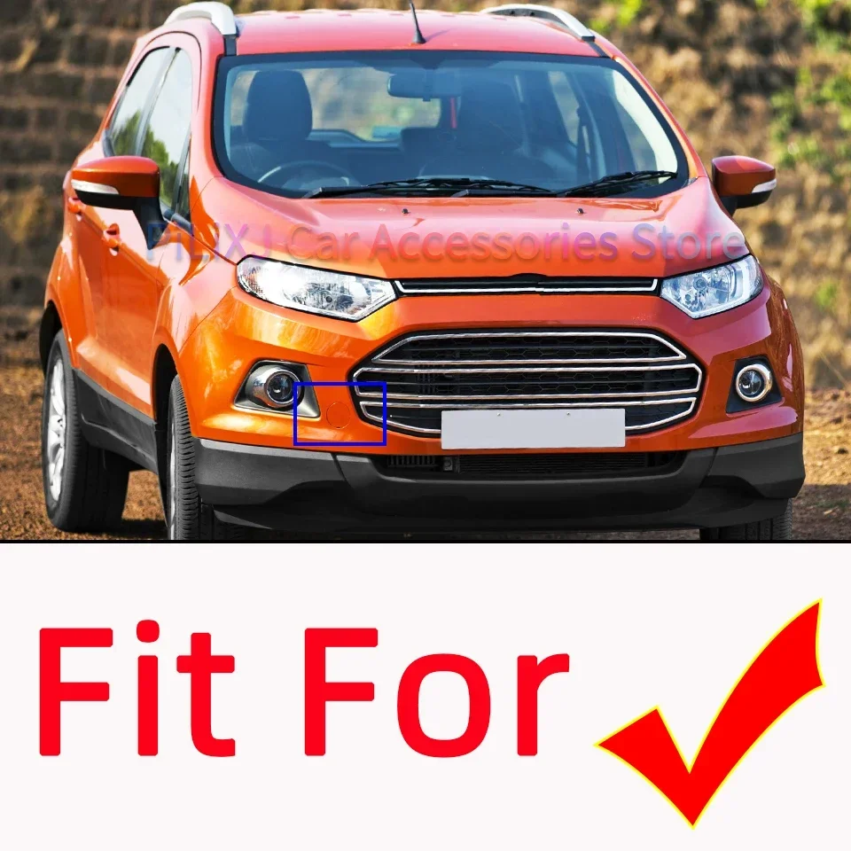 For Ford Ecosport 2013 2014 2015 2016 2017 Auto Part Front Bumper Towing Hook Eye Cover Lid Tow Hook Trailer Cap Hood Garnish