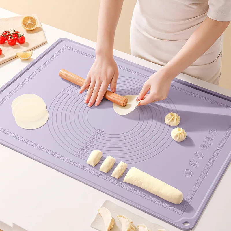 

Food Grade Silicone Kneading Pad Antibacterial Non-Stick Surface Rolling Dough Mat Oven Liner, Cooking Panel Tools, High Quality