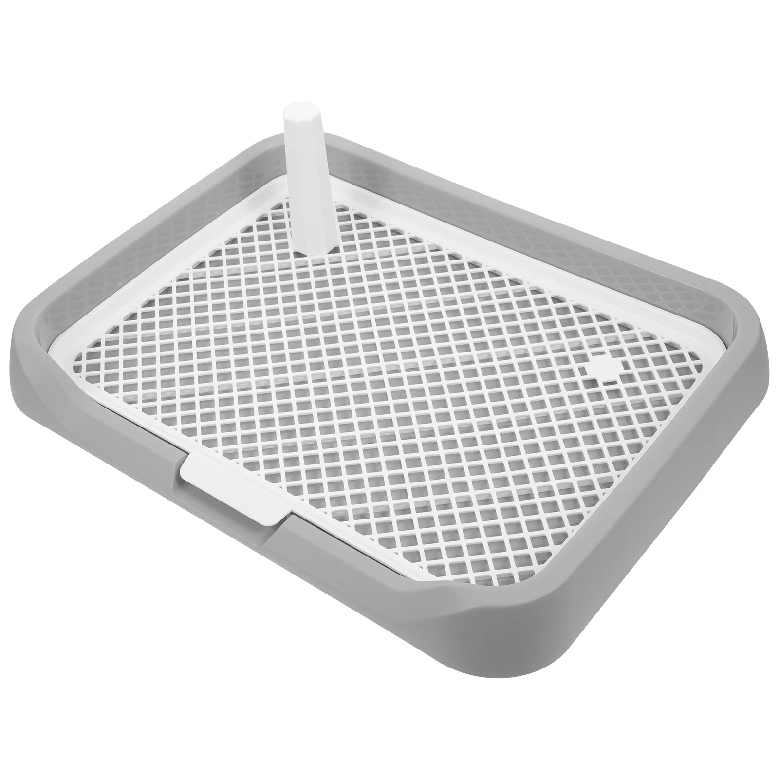 Dog Toilet Poop Basin Puppy Balcony Potty Training Non-slip Indoor Tray Abs Pan for Dogs