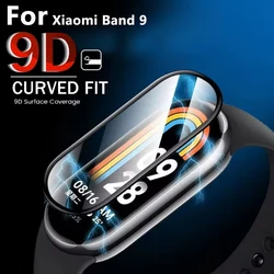 Ochraniacz ekranu do Xiaomi Mi Band 9 Pełne pokrycie odporne na zarysowania do inteligentnego zegarka Mi Band 9 Folia ochronna Akcesoria (nie szkło)