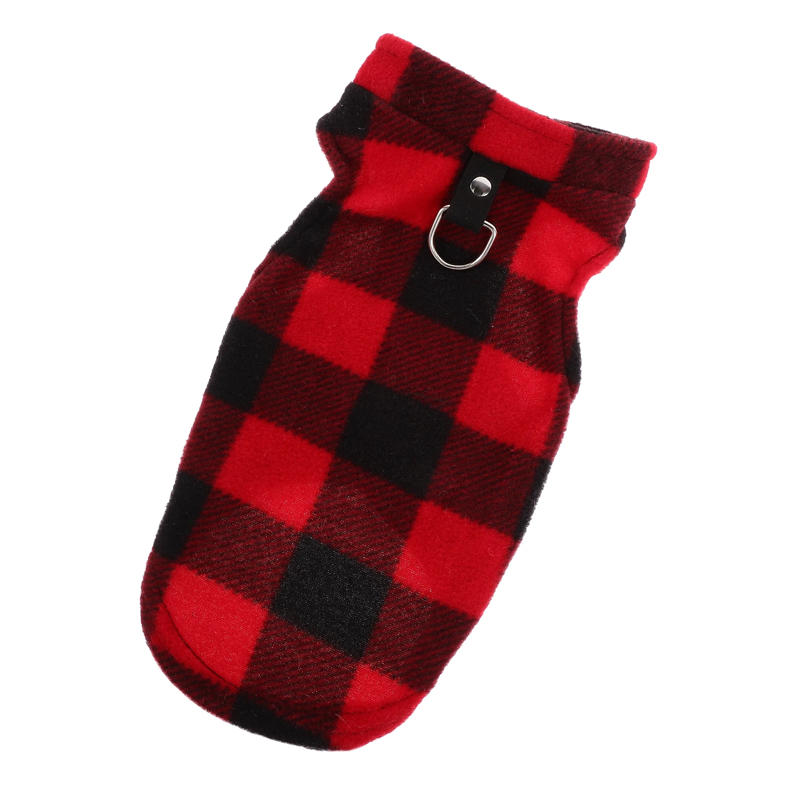 

Dog Sweater Vest Polar Fleece Comfortable Small Medium D Shaped Ring Winter Autumn Sleeveless Sweater Pet Clothes Dog Jacket Pet