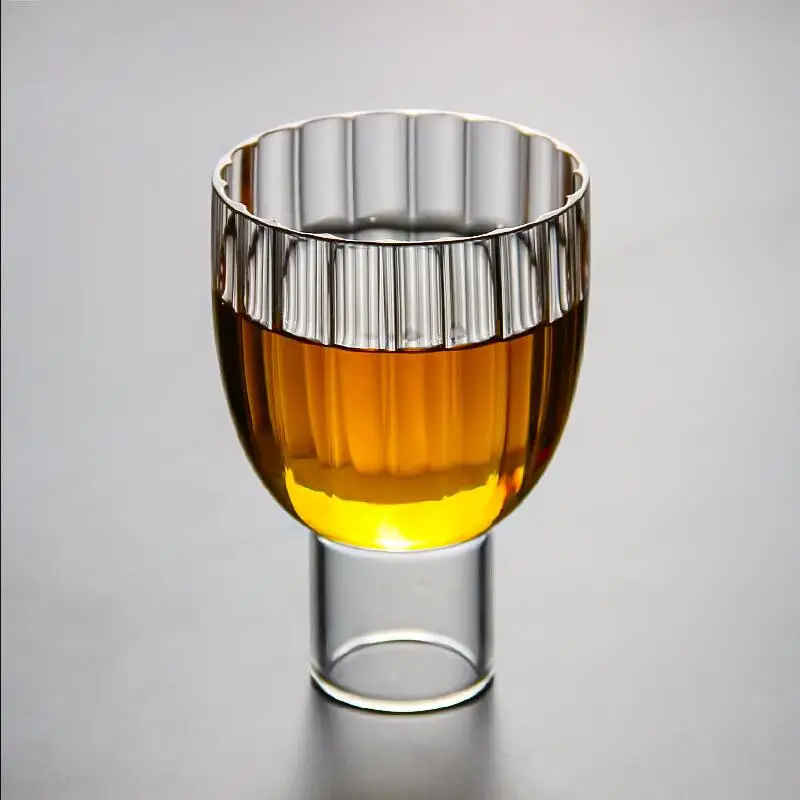 

2PCS High Borosilicate Glass Cup/Whiskey Glass/Old Fashioned Glass/Barware/Cocktail Glass/Drinkware 245ml