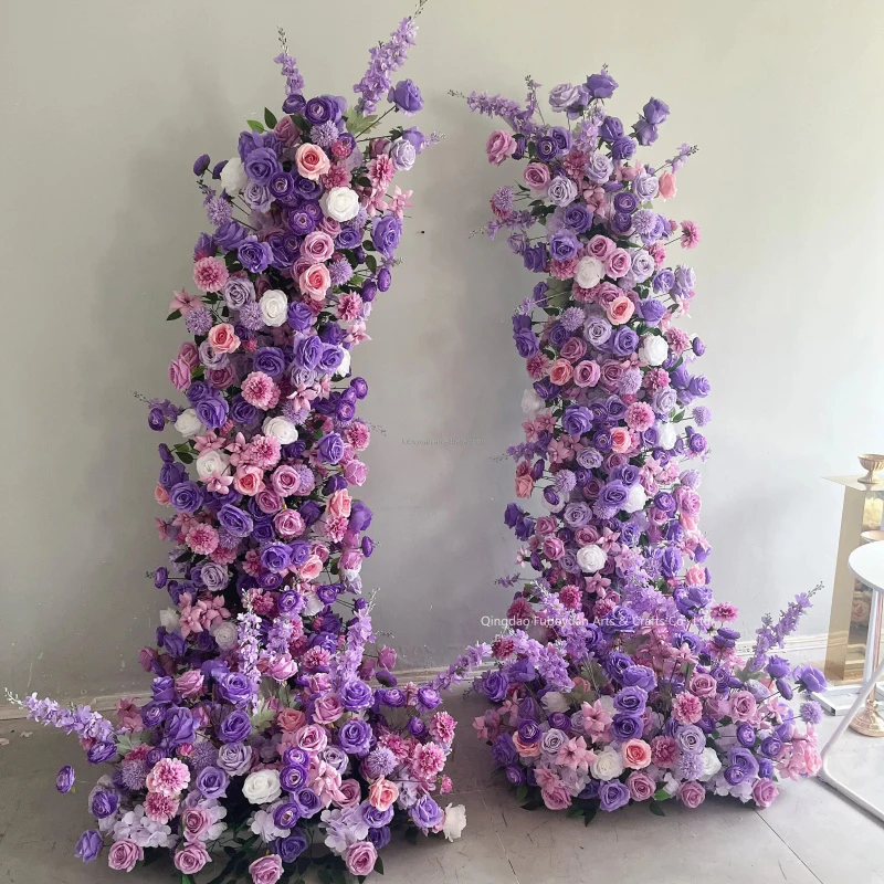 High-End Modern Artificial By Horn Shape By Breathing F Arch Party Event Decoration