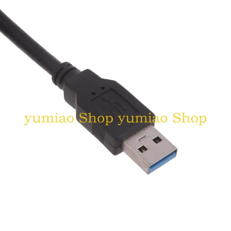 587B USB إلى USB تمديد كابل 3.28ft عالية السرعة ذكر إلى أنثى USB موسع كابل USB تمديد الحبل مع قاعدة للكمبيوتر