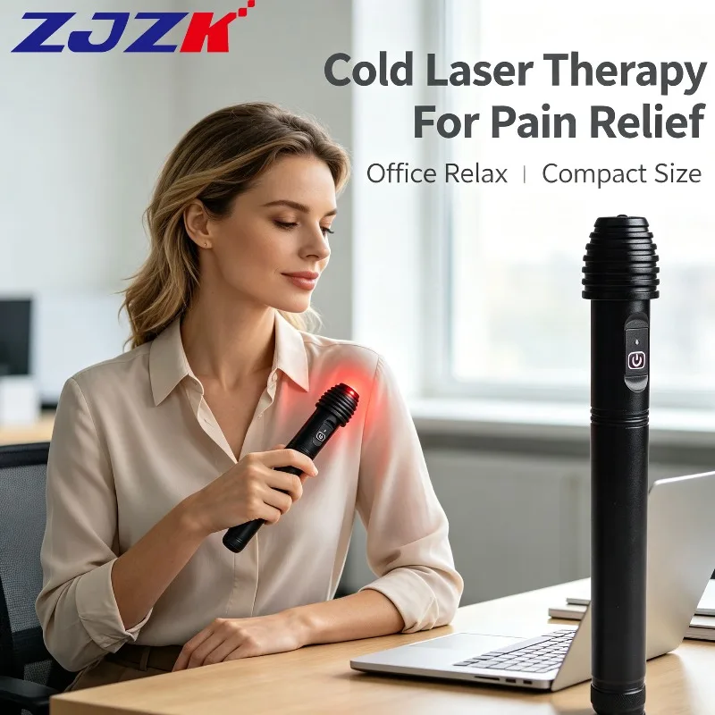 ZJZK Laser Acupuncture Pen Pain Relief Laser 808nm 200mW Rechargeable Cordless for Arthritis Back Pain Neuropathy Carpal Tunnel