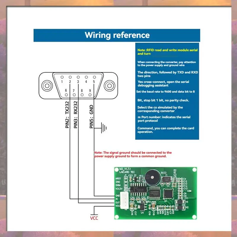 أعلى بيع قارئ رفيد الكاتب وحدة 13.56 ميجا هرتز قارئ بطاقات IC S50 قارئ بطاقات ISO14443A RS232 دعم نافذة نظام لينكس