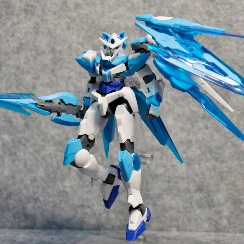 00Qan HG 1/144 Oreja de Gato Ver Opciones de Color Rosa Azul Negro Kit de modelo de ensamblaje Mecha Figuras de acción Anime Niños Juguetes Coleccionables