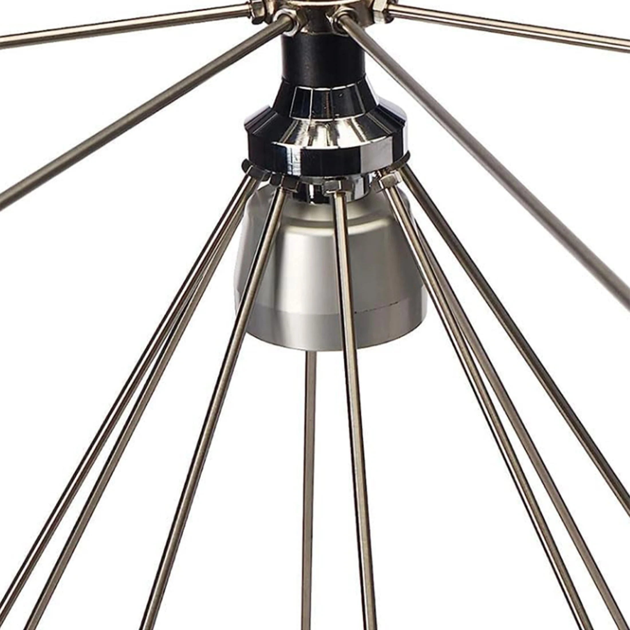 25MHz-1300MHz, antena Discone Ultra Wideband, kompatibel dengan Multi frekuensi, konektor PL259