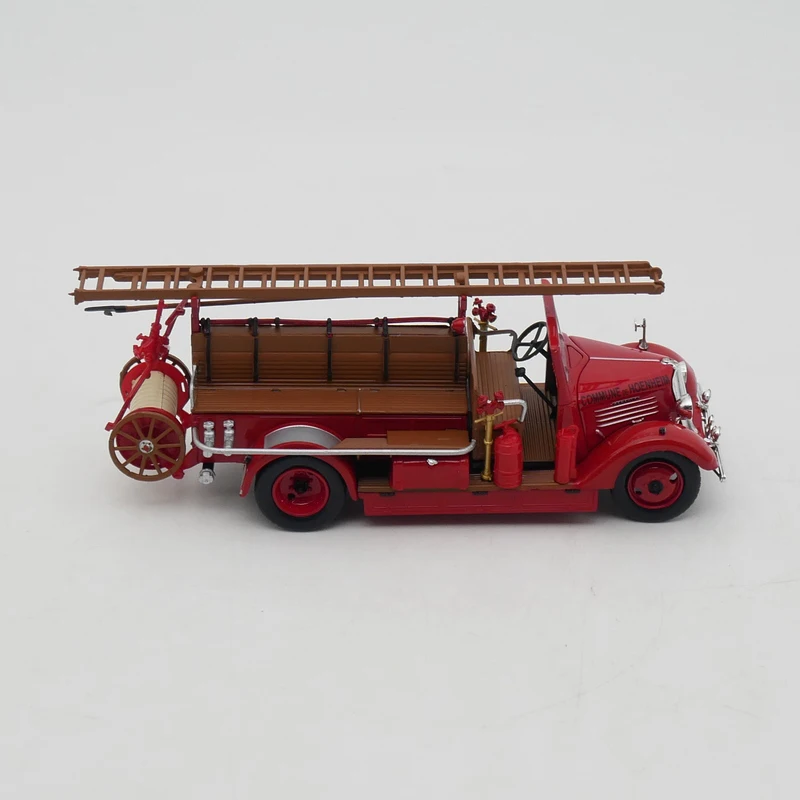 Antike Skala Renault Adk Französisch Feuerwehr auto Simulation Legierung Auto Modell statische Anzeige Sammler Spielzeug Geschenk Souvenir Dekoration