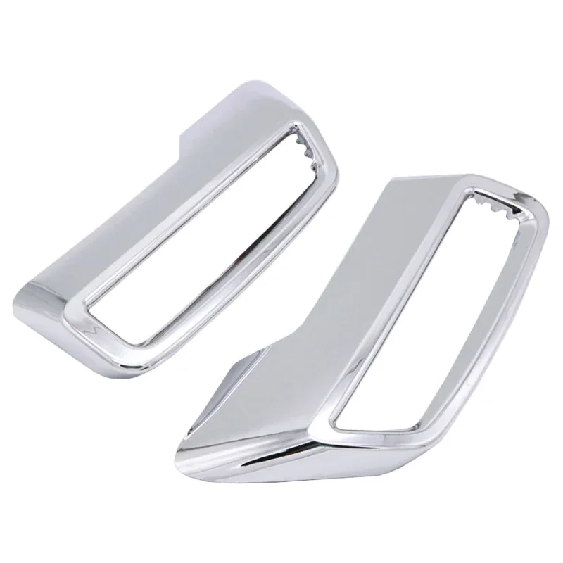 For Peugeot 3008 5008 Allure Access 2016 2017 2018 2019 Chrome Rear Exhaust Muffler Tail End Pipe Decoration Cover Trim 2pcs