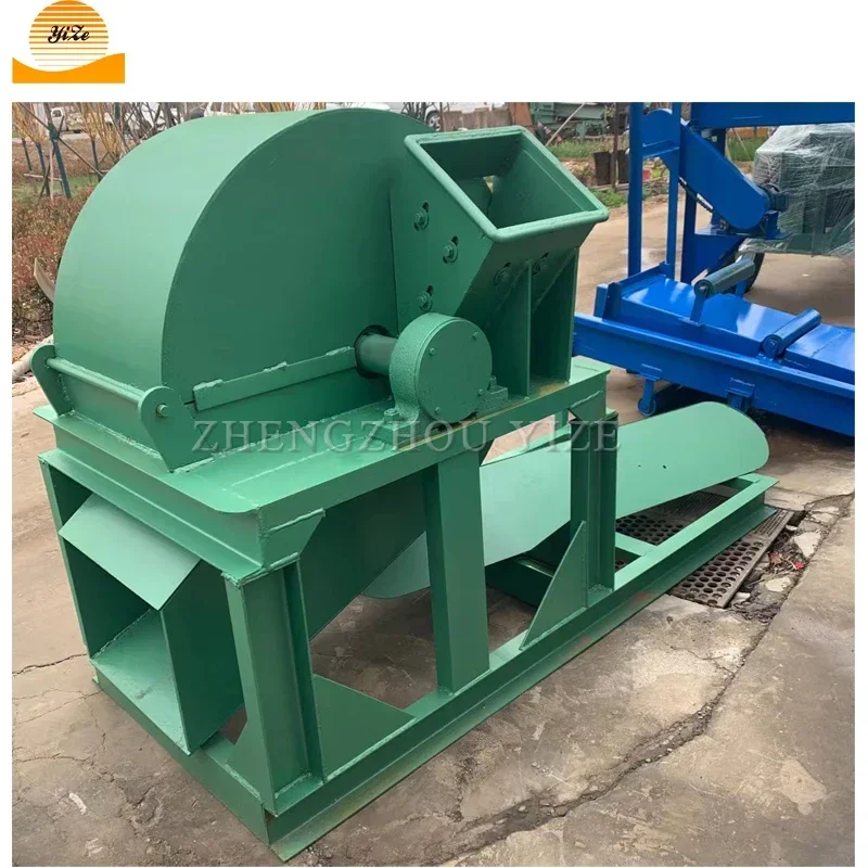 wood crusher pulverizer hammer mill machine wood grinder chipper shredder sawdust powder crusher making machine for sale