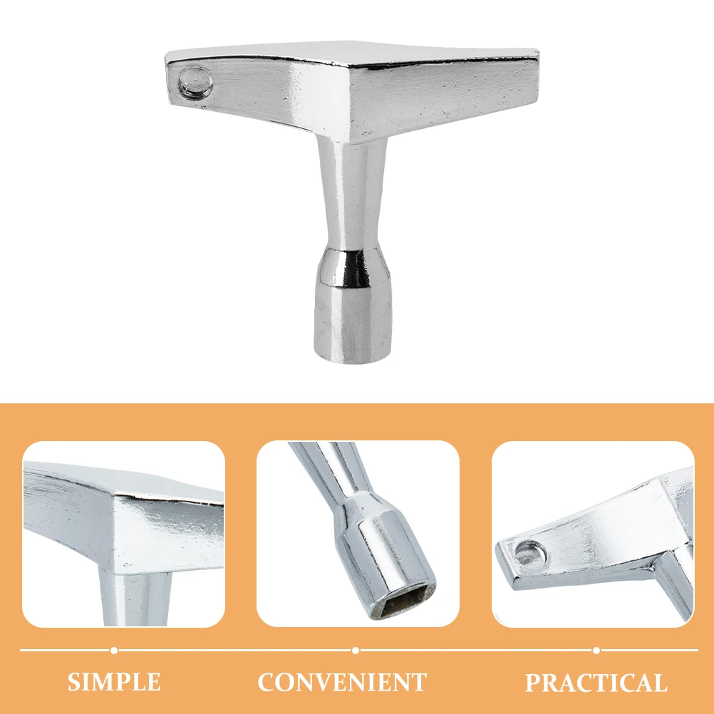 

Four-corner Aluminum Portable Metal Drum Key Key Tool Drum Instrument Parts Tuner Efficient Wrench Durable Accessories