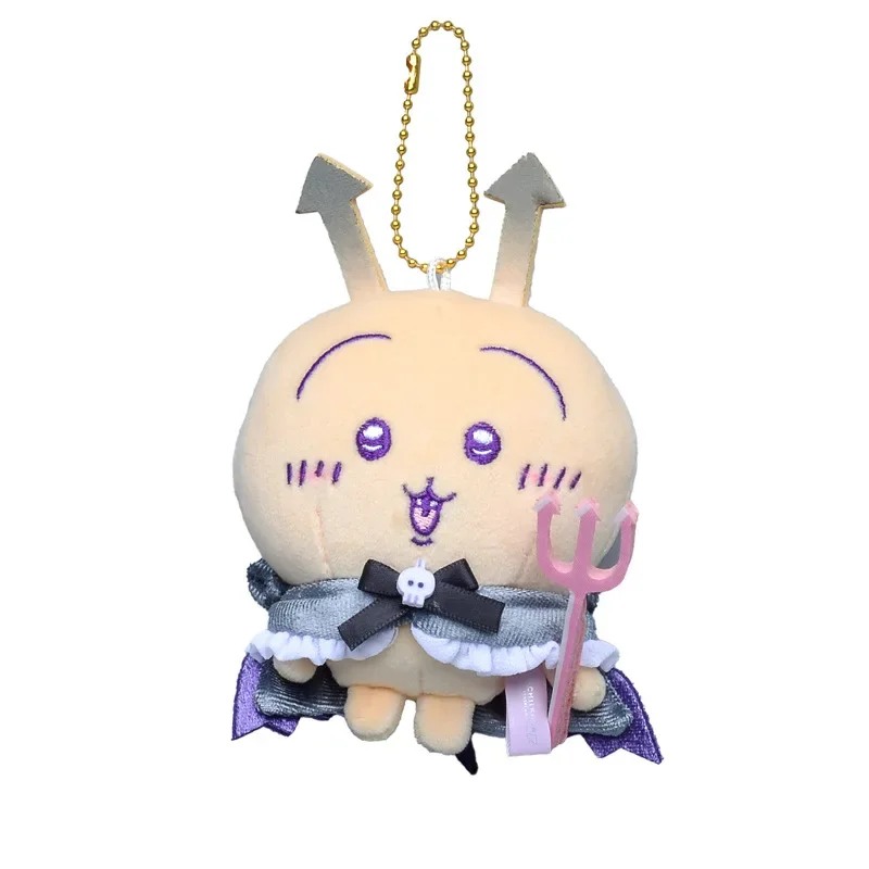 Chiikawa süße Engel Teufel Plüschpuppe Jiikawa Xiaoba Usachi Jiyi kleiner Anhänger Schlüsselanhänger Mädchen Tasche Dekoration kleine Ornamente Geschenk 6