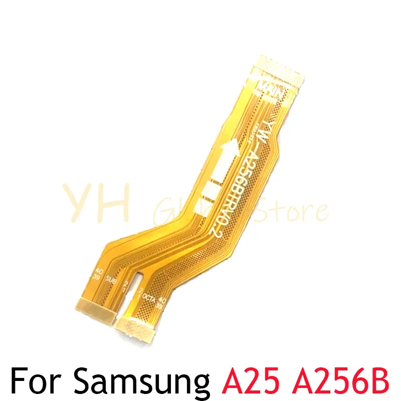 For Samsung Galaxy A25 A256B A256 A35 A356B A356 A55 A556B A556 Main Board Motherboard Connector LCD Flex Cable Repair Parts