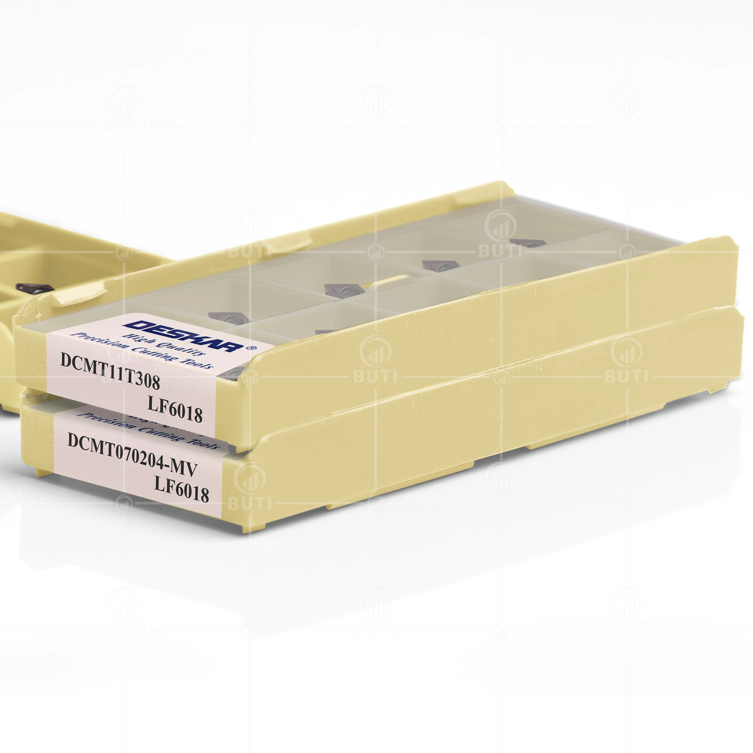 Imagem -04 - Deskar 100 Original Dcmt070204 Dcmt070208-mv Dcmt11t304 Dcmt11t308 Lf6018 Cnc Torno Cortador Carboneto de Corte Insere Ferramenta de Torneamento