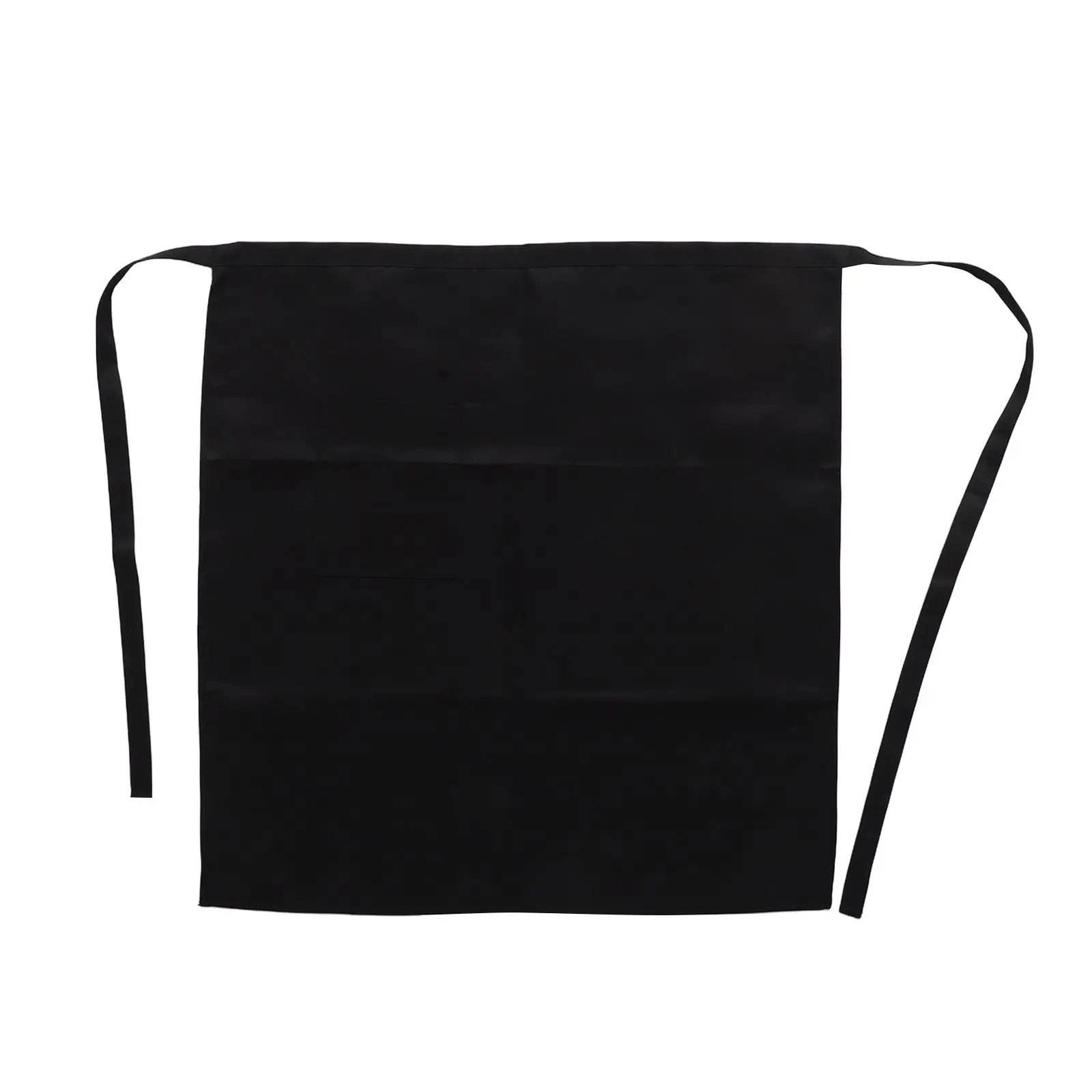 

Aprons for Men Chef Single Pocket Bust Half Black Waitress with Pockets and Women