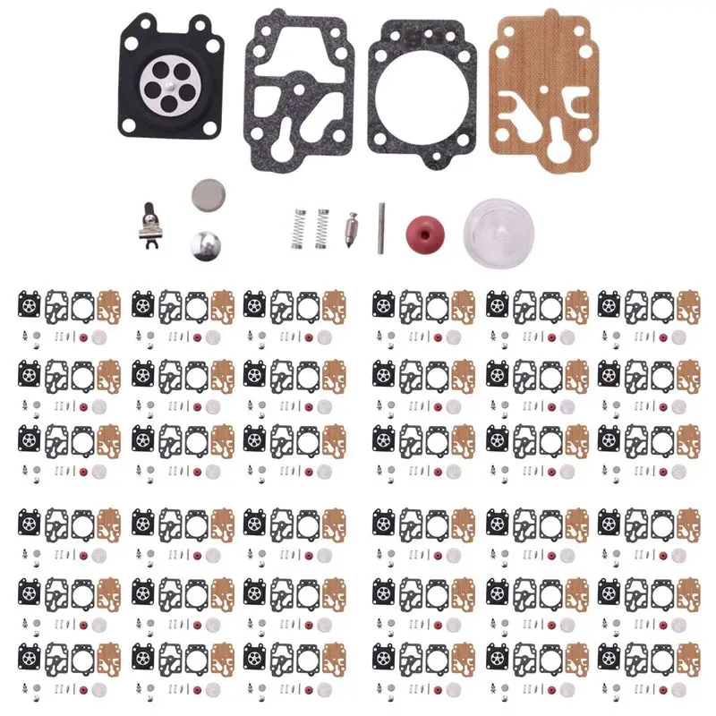 A53Q-100 SETS Carburetor Repair Kit For 40-5 44-5 32 34 26 Brush Cutter Grass Trimmer Replacement Parts
