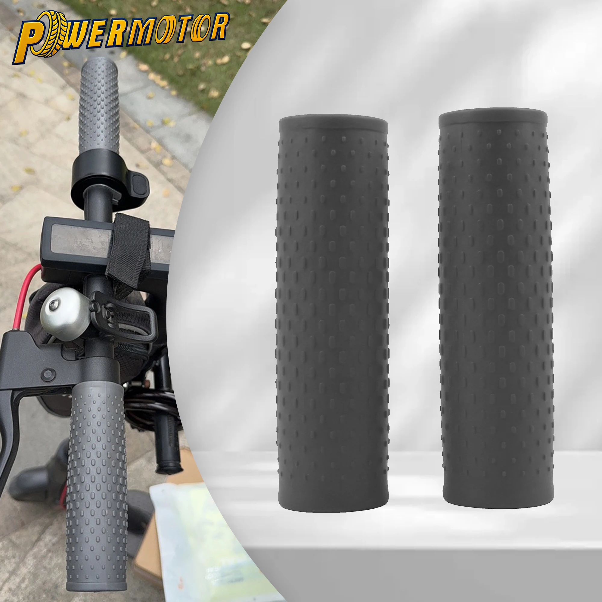 

1 Pair Electric Scooter Rubber Handlebar Grip for Xiaomi M365 Pro 1s Pro2 Skateboard Non-slip Handle Grips Replacement Parts