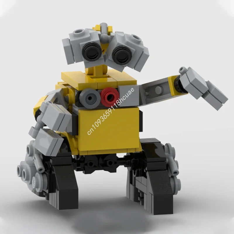 142pcs MOC Waste Processing Robot  Building Blocks to Develop Patience and Concentration STEM Educational Christmas toy Gift