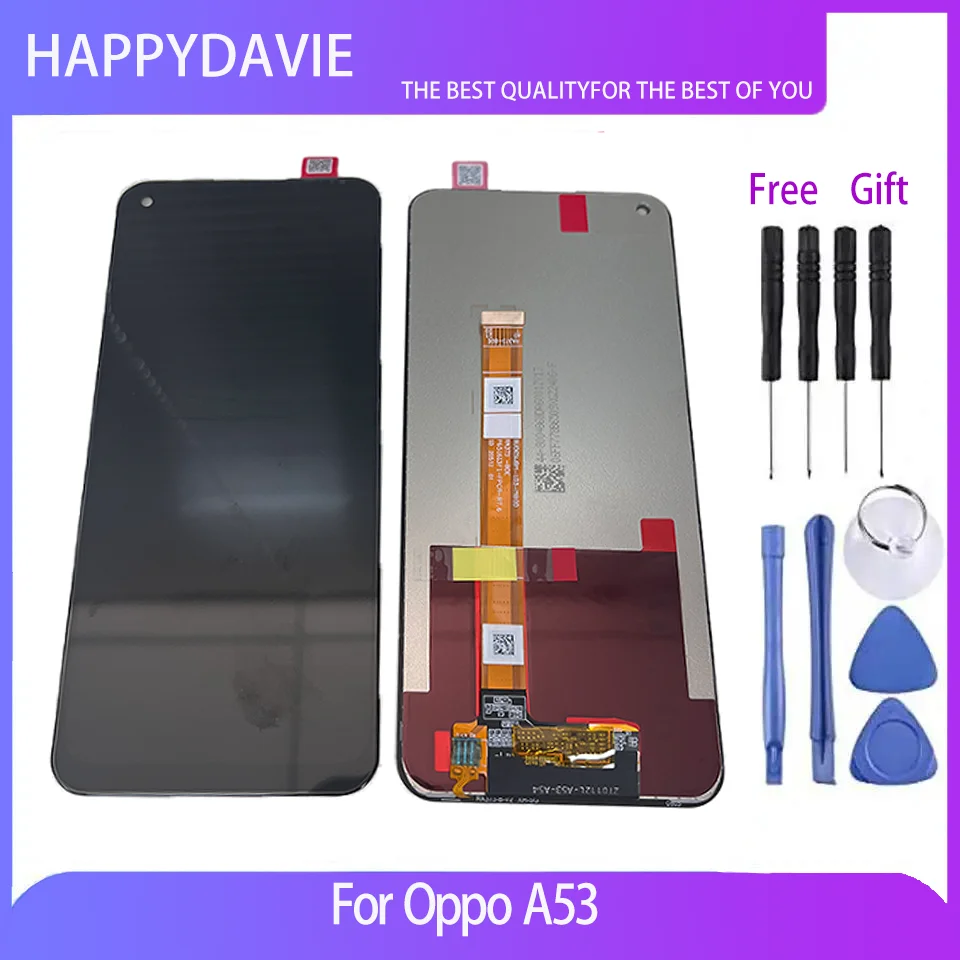 6.5 inch LCD touch screen block for OPPO A53 4G CPH2127 A53S A53S CPH2139