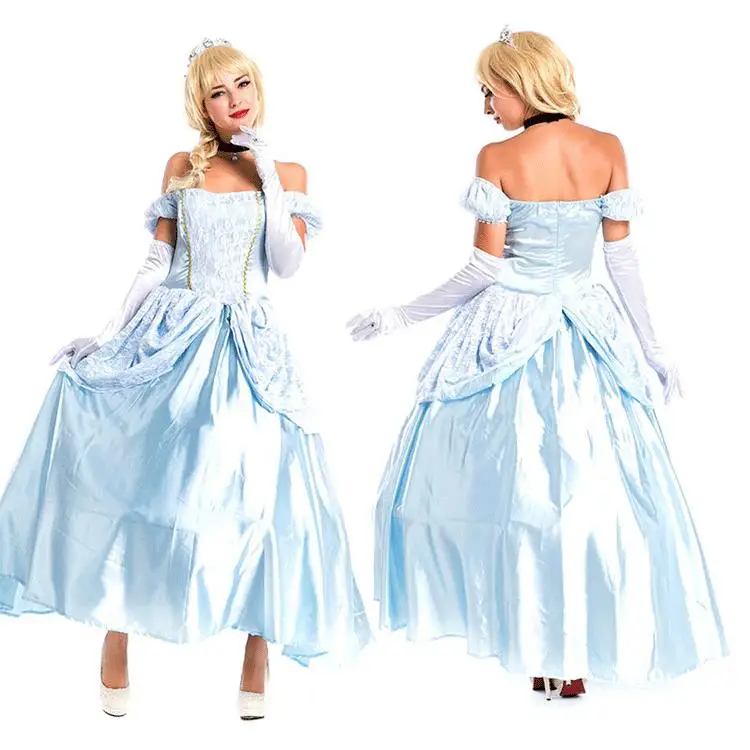 

Princ Sle, пышная юбка, длинное вечернее платье, костюм на Хэллоуин для женщин, Белоснежка, Золушка, orm Ele Lady Dr