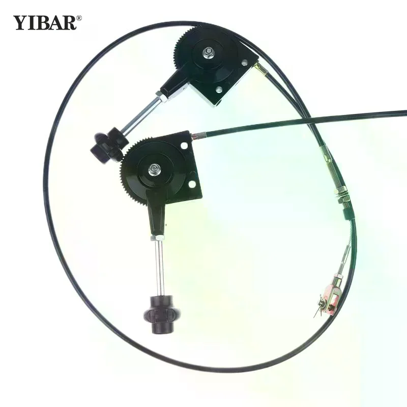 

Hand Throttle Control For Excavator Harvester Tractor Ship Manure Spreader Throttle Cable Assembly Self-locking Controller