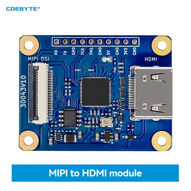 GSV1172 MIPI to HDMI Module Industrial-Grade CDEBYTE ECA20-MHA1-I 1080P Industrial-Grade Low Power Consumption Raspberry Pi