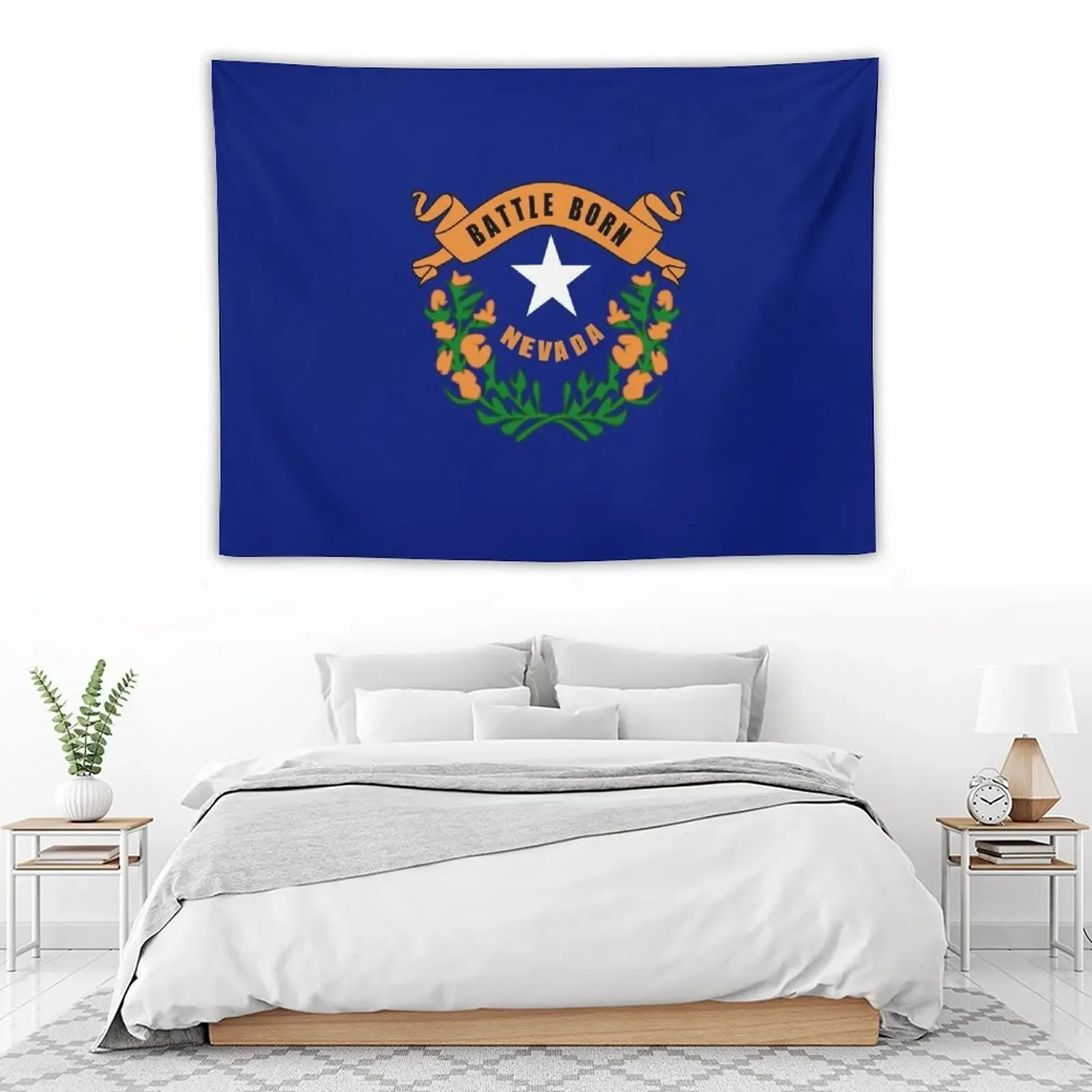 

Nevada flag Tapestry Home Decor Aesthetic Wallpaper Decorations For Room Tapestry