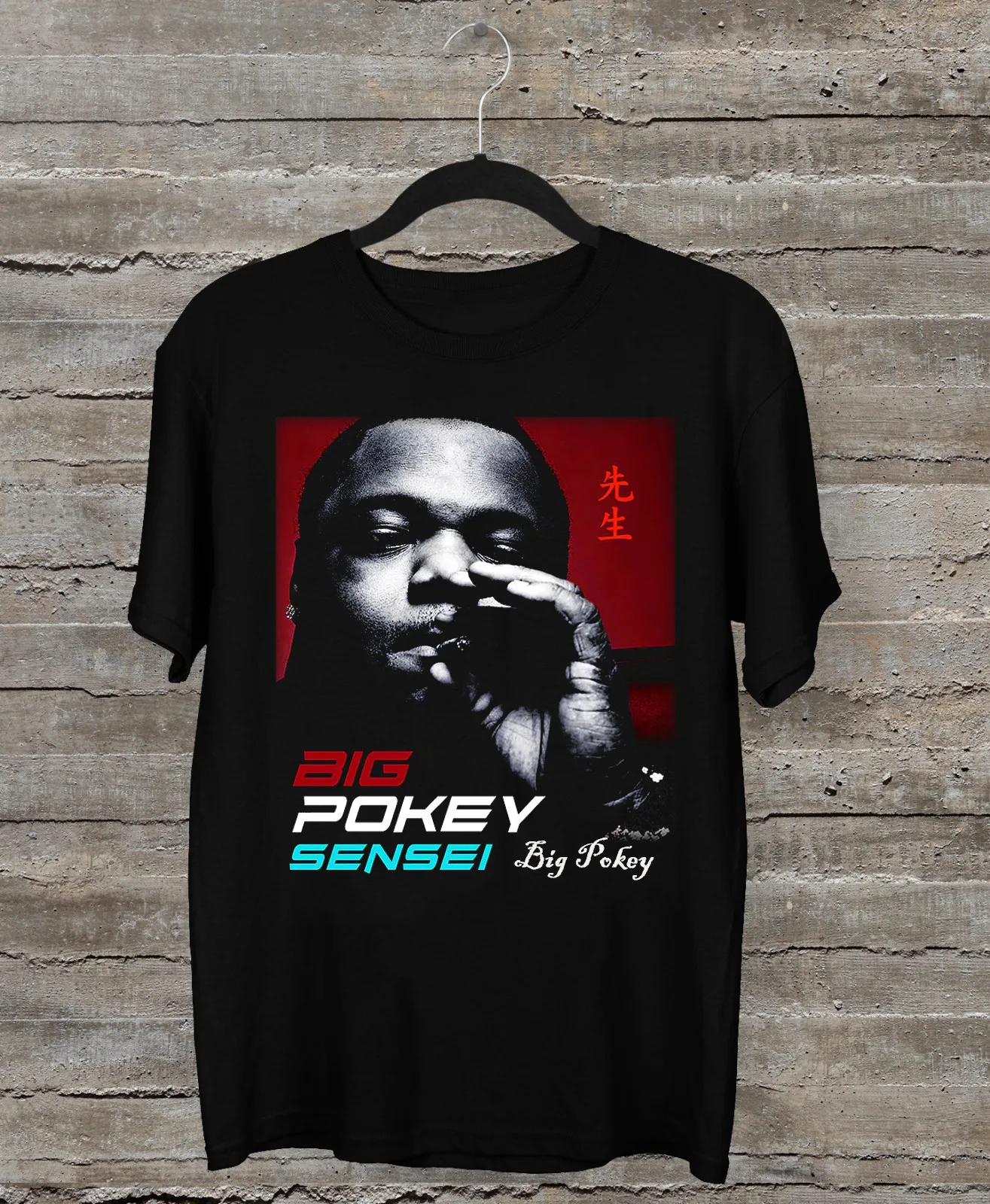 Rare Big Pokey Short Sleeve Gift For Fan Black S-2345XL Unisex T-shirt TMB1002
