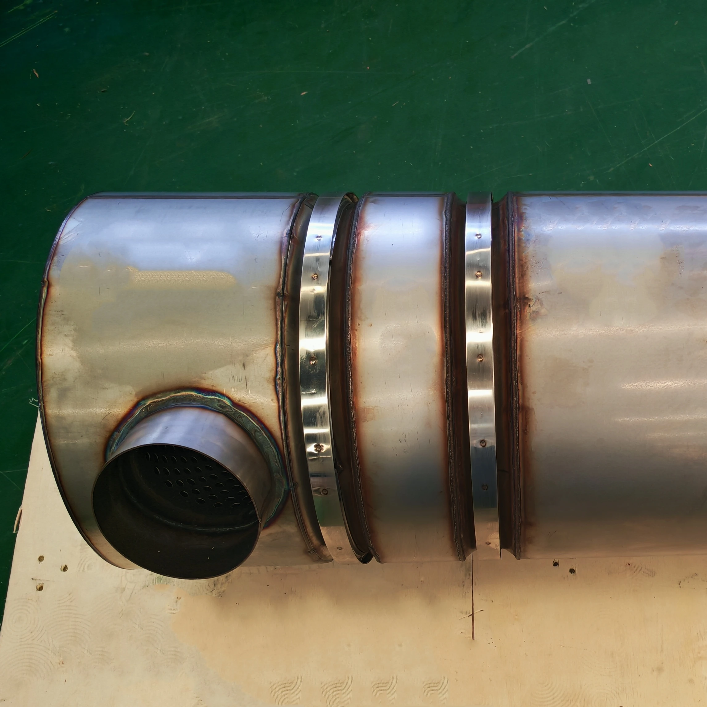 Euro5 Natural Purifier DOC DPF Filtr cząstek stałych do silników wysokoprężnych 9-14L Natural Engine Bus Auto Part ONE BOX XC-RJT004-GRZ