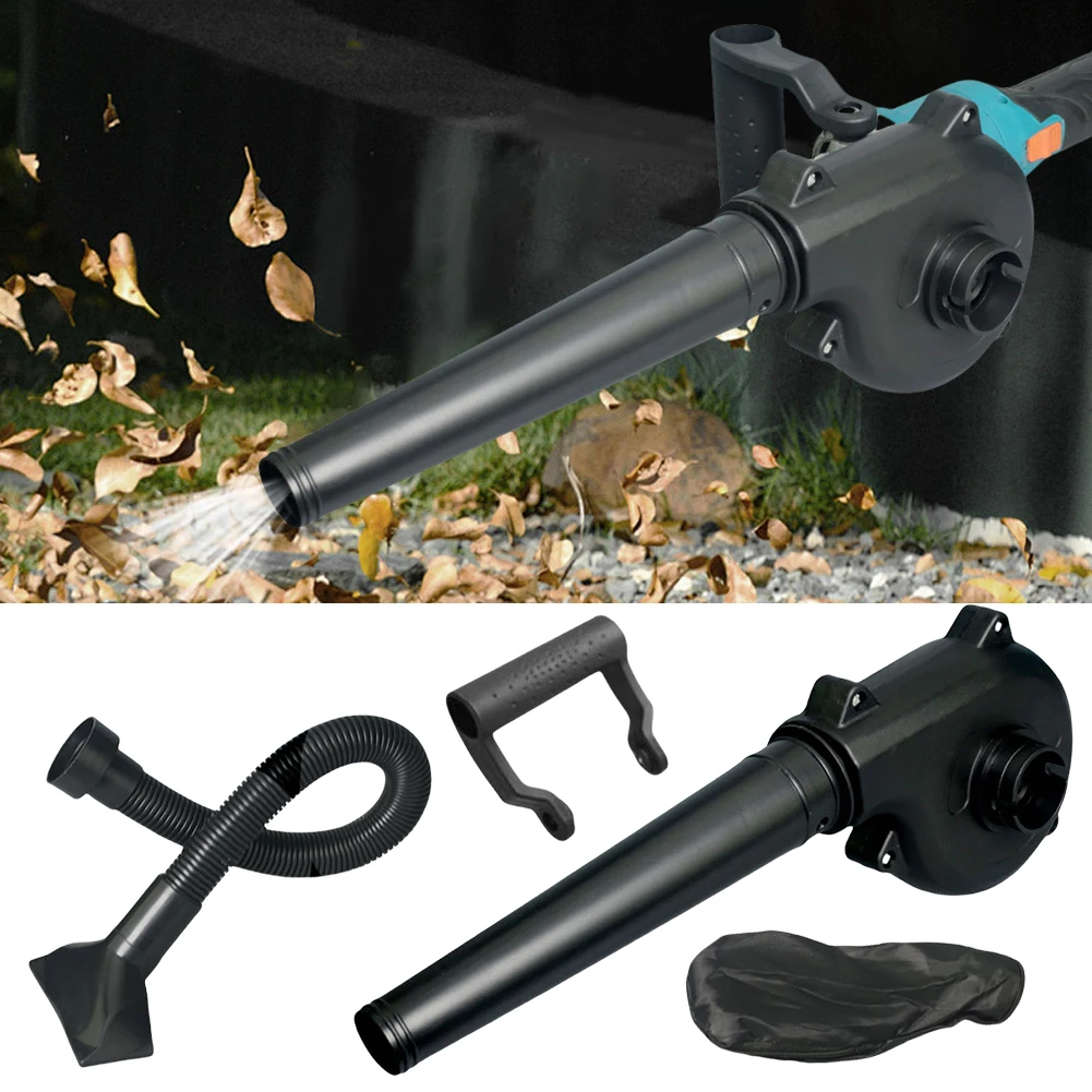 

Angle Grinder To Blower Adapter Set Cordless Electric Air Blower Power Tools Angle Grinder Adapter for Household Cleaning Tools