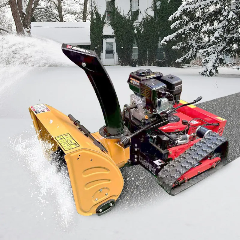 Customizable Various aids  Robot Slope Crawler  Lawn Mower With Self-Propelled Efficient Weeding Remote Control Snow Blower