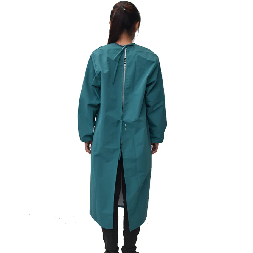 Lab Coats Waterproof Jacket Longsleeve Grease Proofing Scrub Uniform For Woman Man