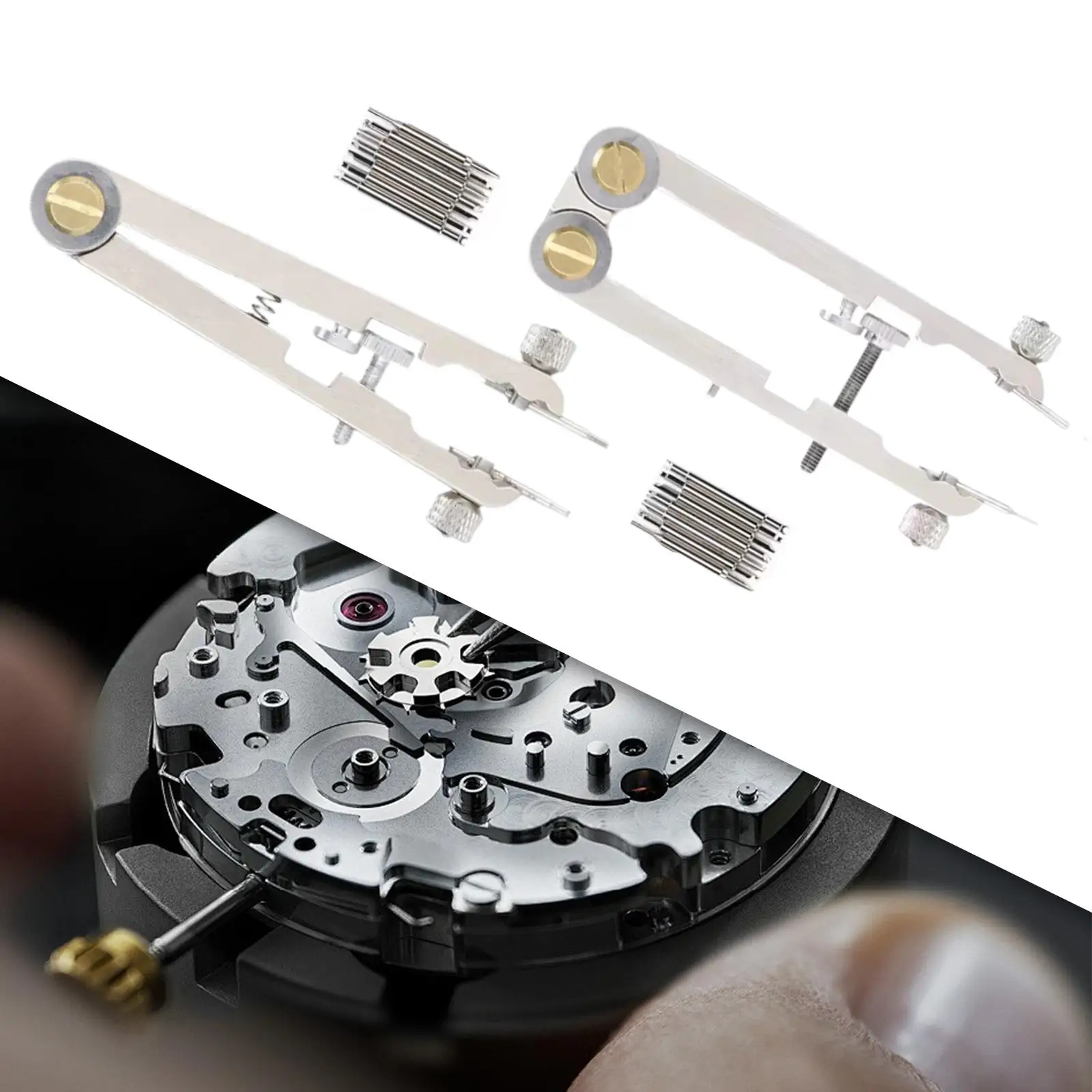 Watch Spring Bar Pliers Tool Set Watch Repair Tool Replacement Tweezers for Watch Wrist Band Watchmaker Repairing Shop